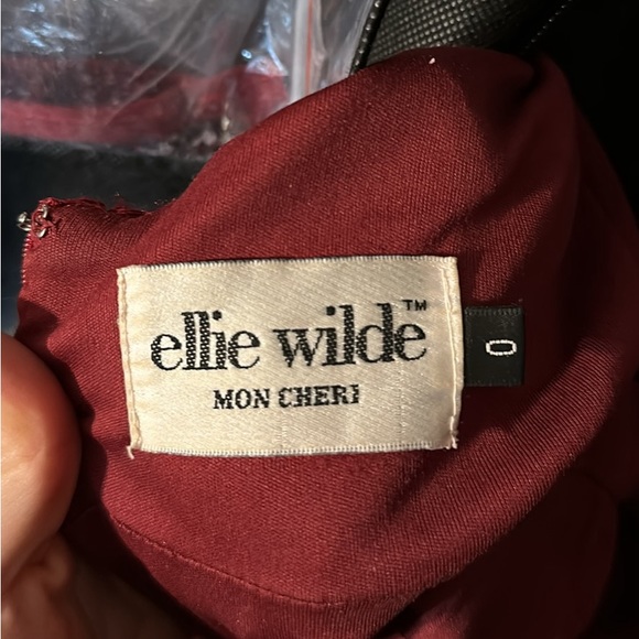 Ellie Wilde Red Prom Dress - Picture 4 of 4